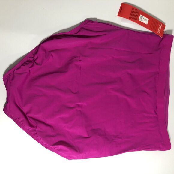 Spanx Core Swimsuit Bottoms Womens 16 Berry Pink High Waisted Go Slimming New - Picture 7 of 12